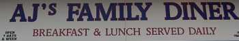 Logo of A J's Family Diner in Cortland, NY